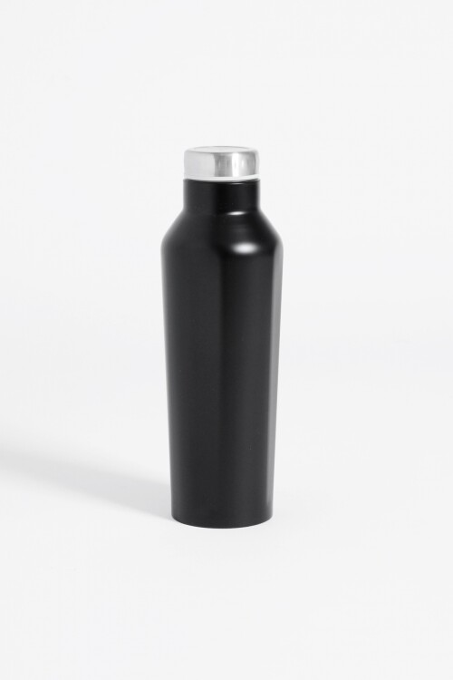 Botella de acero 500 ml negro