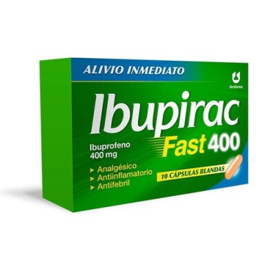 Ibupirac Fast 400 Mg. 10 Caps. Ibupirac Fast 400 Mg. 10 Caps.