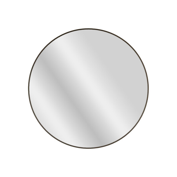 ESPEJO MODELO ZEUS NEGRO CON LUZ NEUTRA+TOUCH / 80 CM Espejo Modelo Zeus Negro Con Luz Neutra+touch / 80 Cm