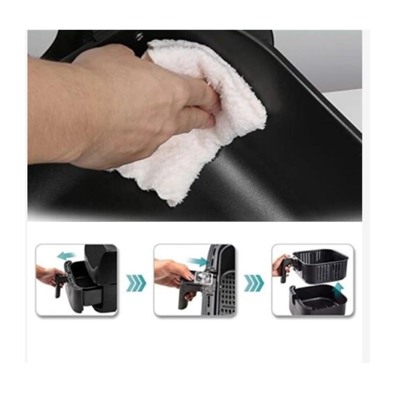 James Freidora Sin Aceite Fj-af 5.5 Color Negro James Freidora Sin Aceite Fj-af 5.5 Color Negro