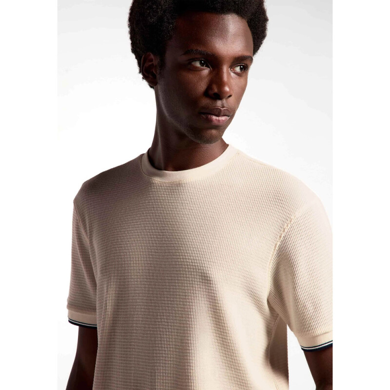 CAMISETA MM MASC MARROM CLARO