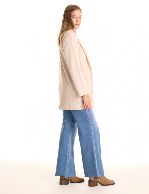 Blazer Cozy Suelto BEIGE