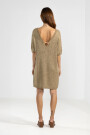 LARA KNIT DRESS Gold