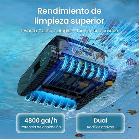 Limpiador Robot de piscina Aiper Scuba S3 Inalambrico negro/azul