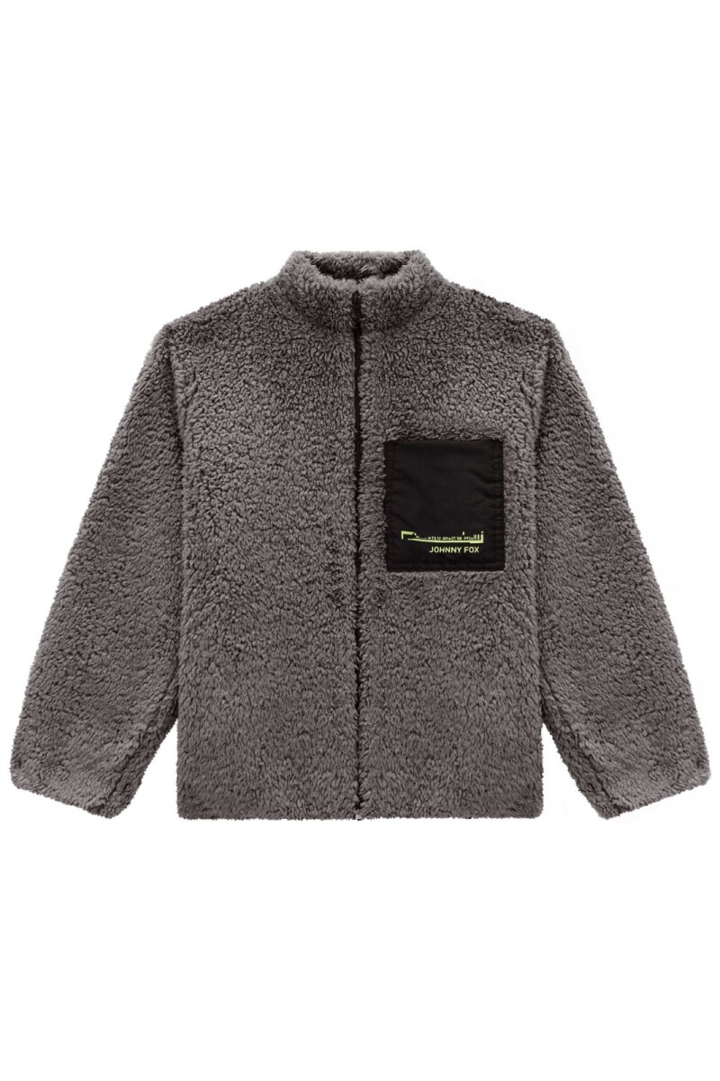 Campera de Corderito - Gris 