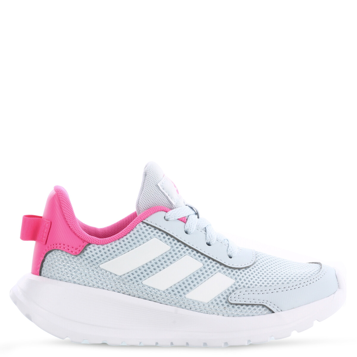 Tensaur Run Kids Adidas - Gris Claro/Blanco/Rosado — Peppos