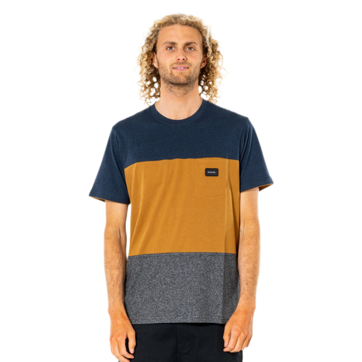 Remera MC Rip Curl DIVISIONS TEE - Naranja 