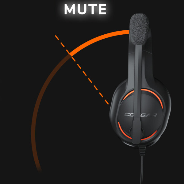 Vincha Gamer Cougar Dive Con Micrófono VINCHA COUGAR DIVE