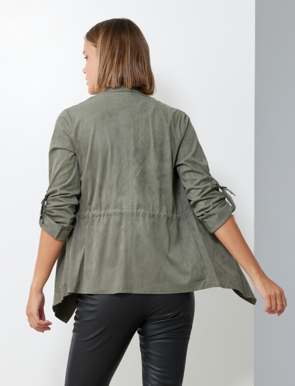 Chaqueta Suede OLIVA