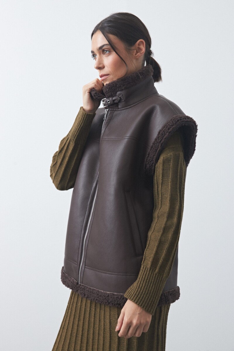 CHALECO AMPARO Chocolate