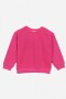 Sweatshirt cuello a la base ROSADO
