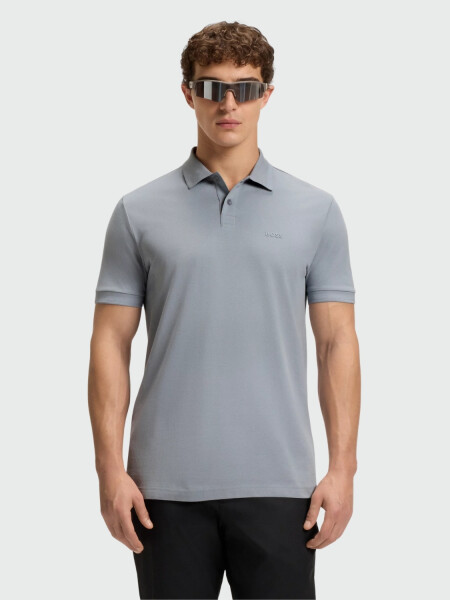 BOSS - Polo de Piqué Corte Regular Navy