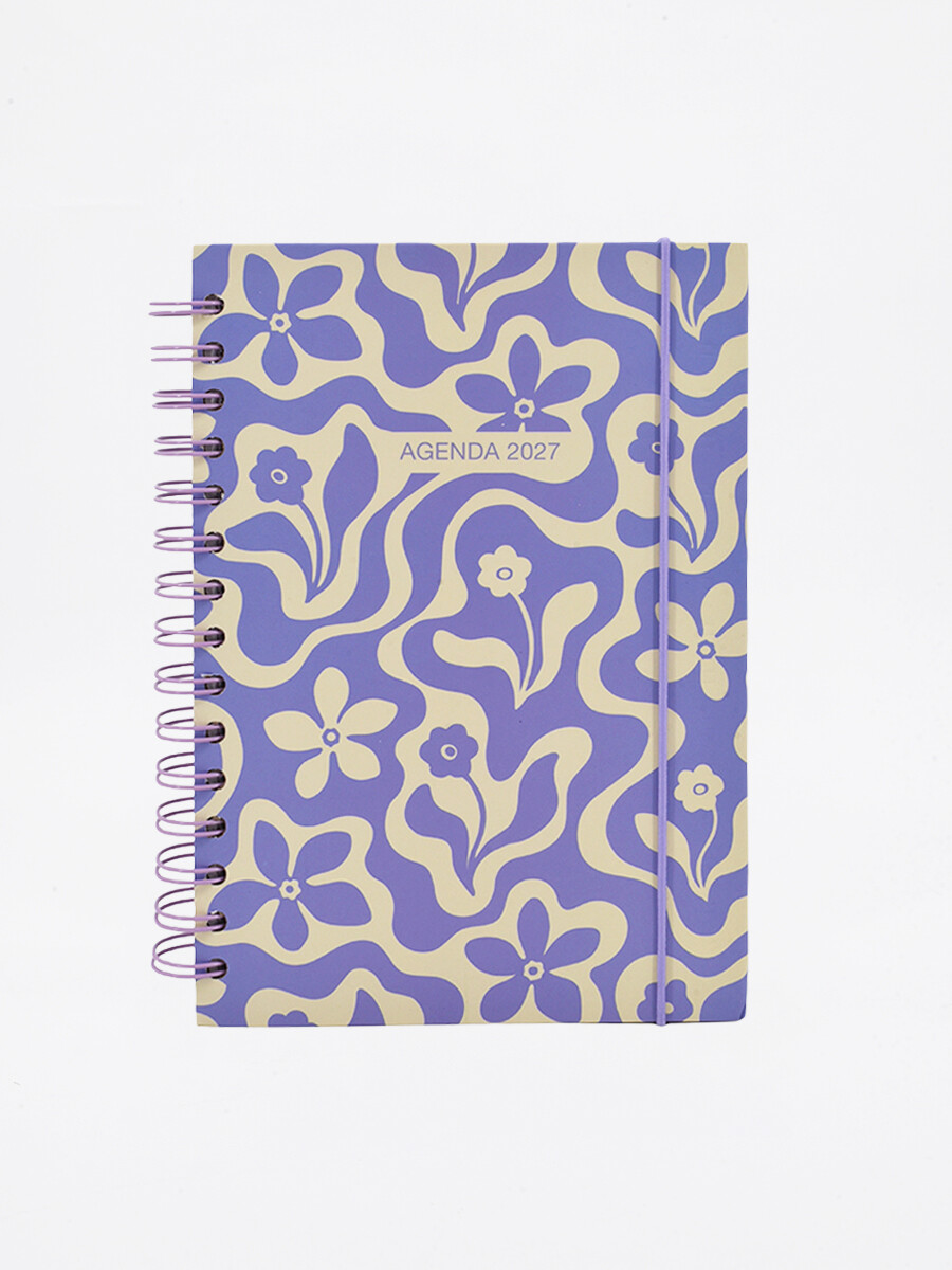 AGENDA FLOWER 2027 - LILA 