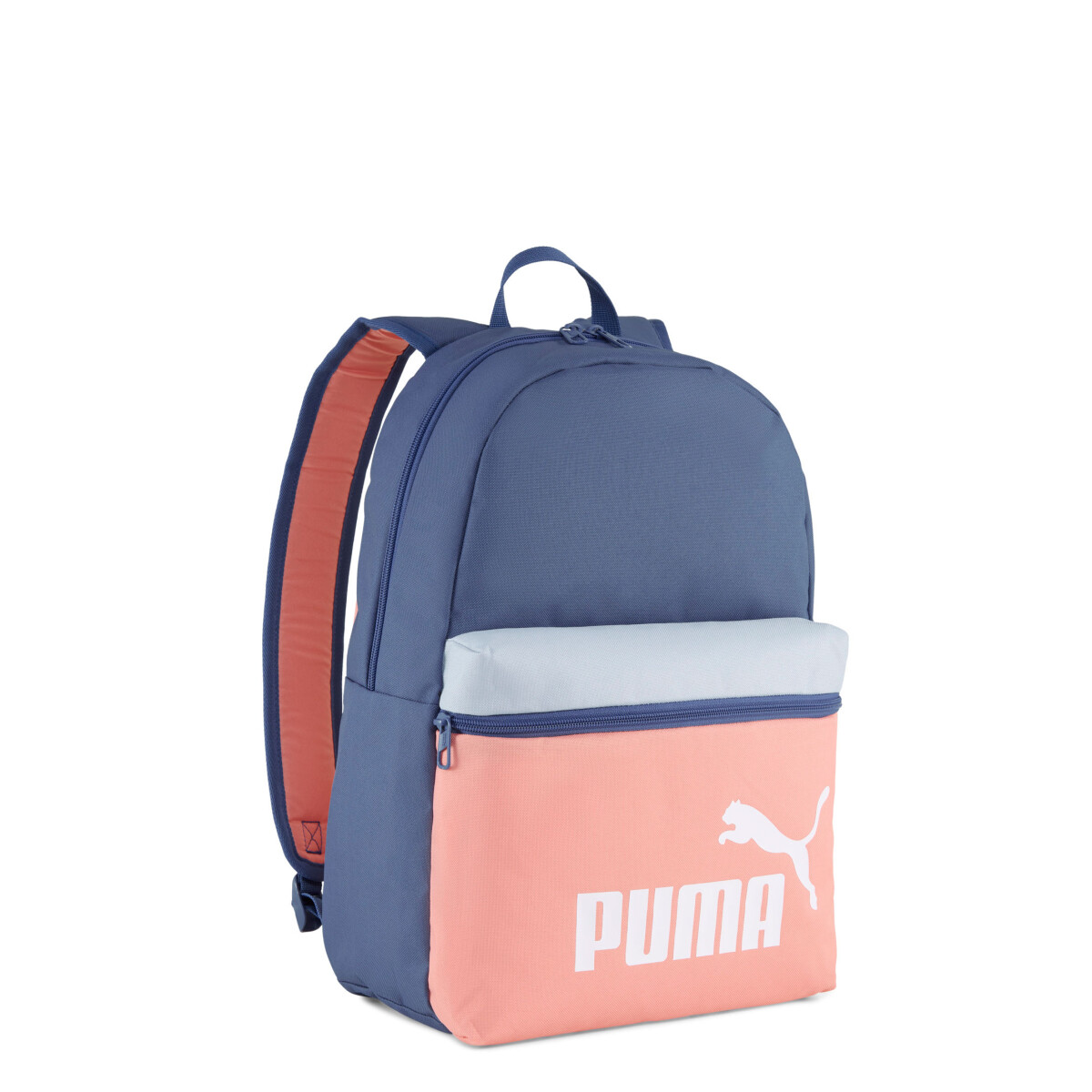 Mochila Puma Phase Block Backpack - Azul Coral 
