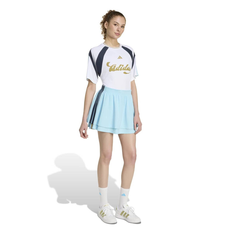 Pollera Adidas W HER SKRT Mujer KB6101 Azul
