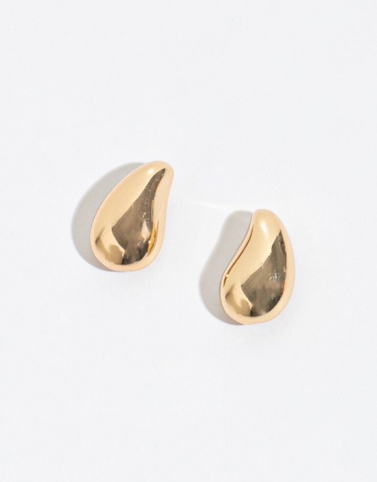 Aros Pasantes Metal Aros De Metal Bañados En Oro - Dorado