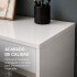 Escritorio Mesa ComboHome 120 Cm 2 Cajones Calidad Premium Blanco 1