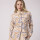 Camisa estampada beige