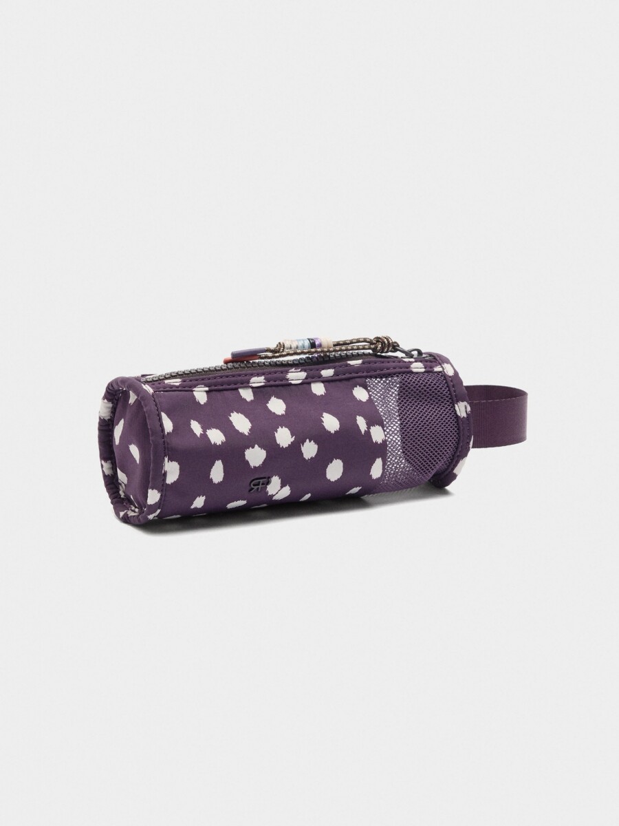 Estuche De Nylon Estampado multicolor