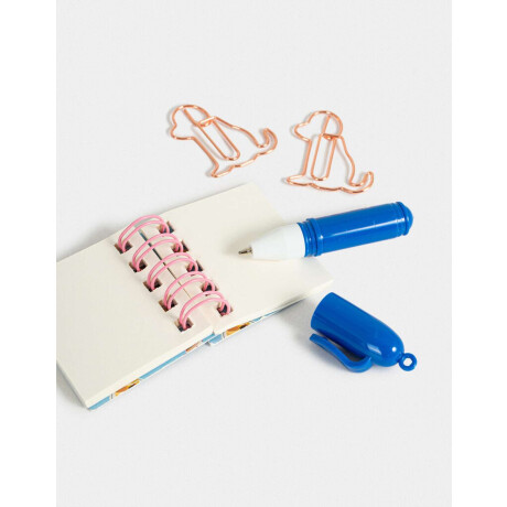 Mini Set De Librería En Carterita Combinacion Multicolor