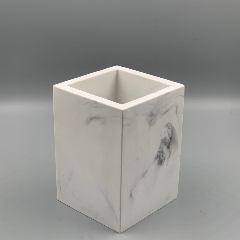 Portalapices de cerámica Marble