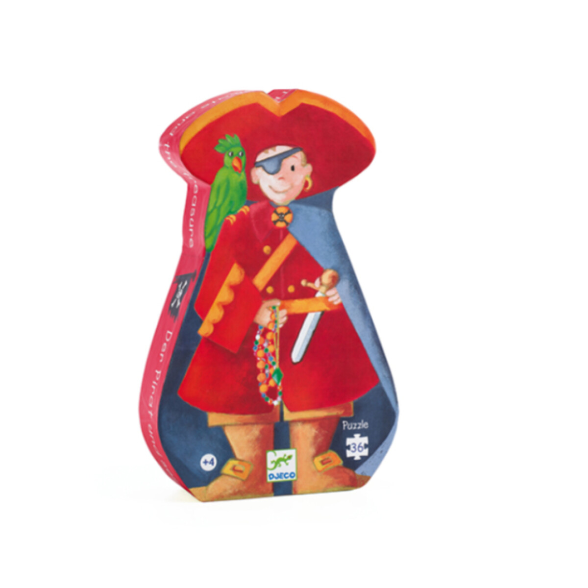 Puzzle Djeco El Pirata y su tesoro - 36 Piezas 