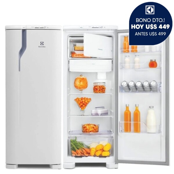 Heladera Electrolux Re32 Refrigerador Frío Húmedo 240 L HELADERA ELECTROLUX RE32 240L BLANCA AP