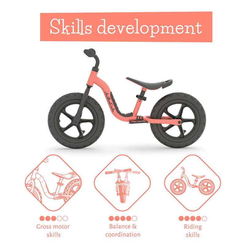 Bicicleta De Equilibro 12´ 2-5 años Salmon