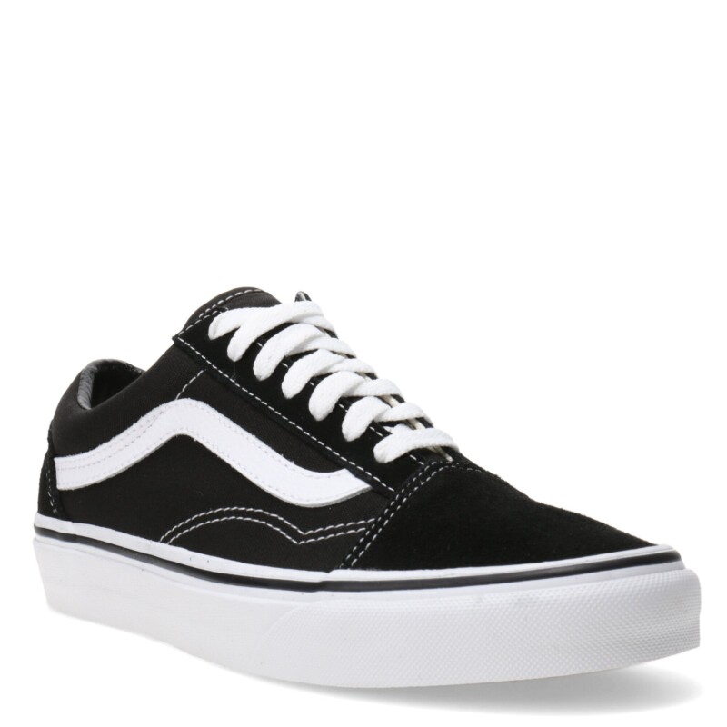 Championes Unisex VANS Old Skool Negro - Blanco