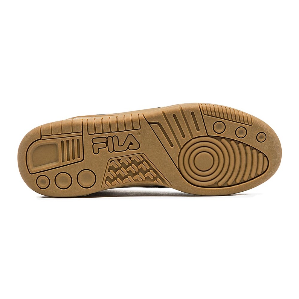 FILA Giorno Champion casual para hombre - Crudo/Negro Crudo-Negro