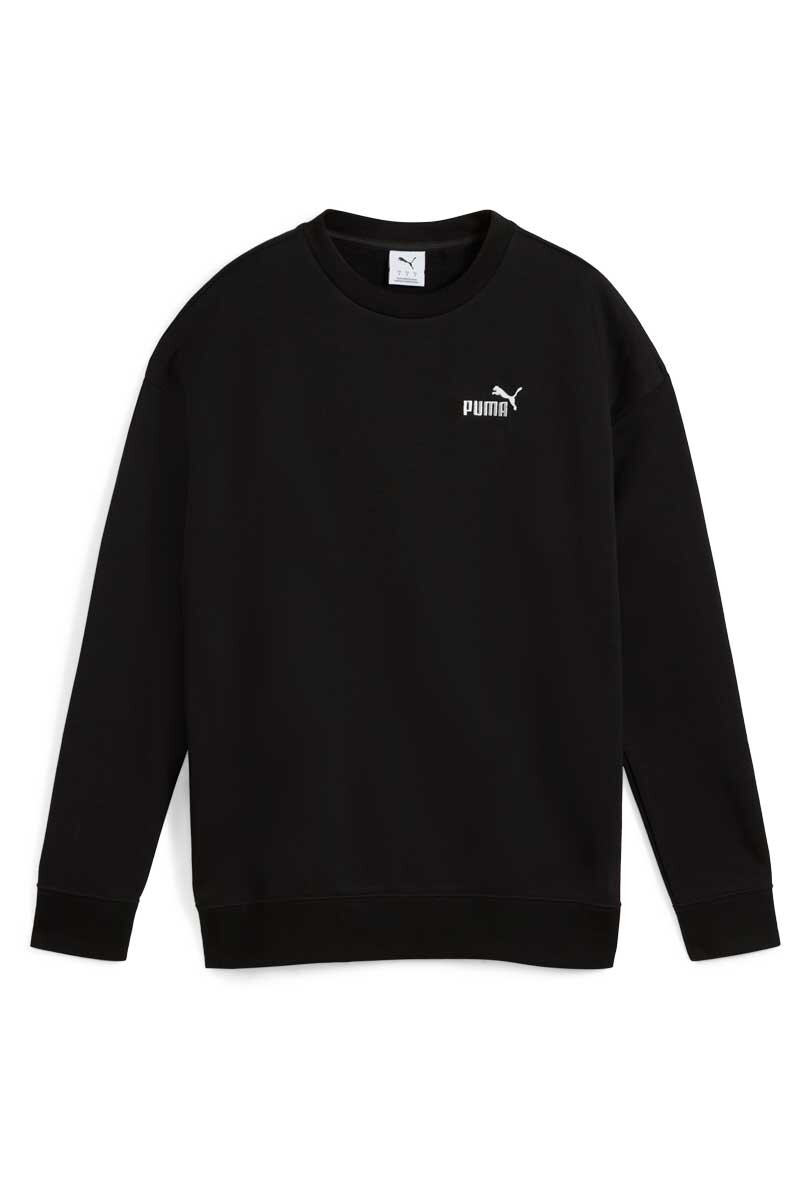 BUZO PUMA RELAXED CREW Negro