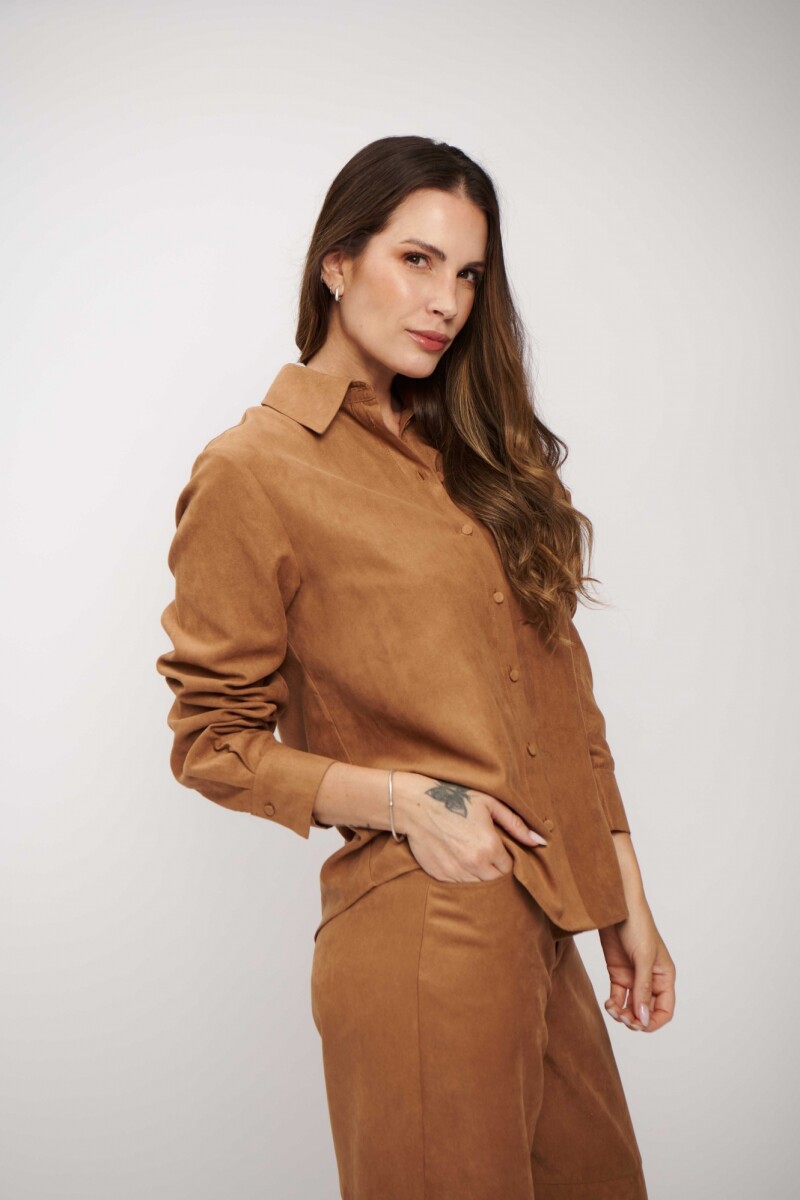 CAMISA IVANA TOSTADO