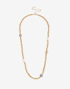 Collares Largos Canutillos Collar Largo Beads - Dorado