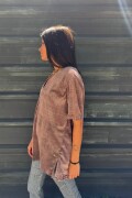 Remera Inma MARRON