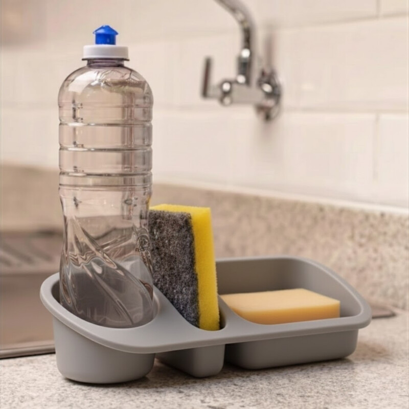 Organizador de fregadero GRIS