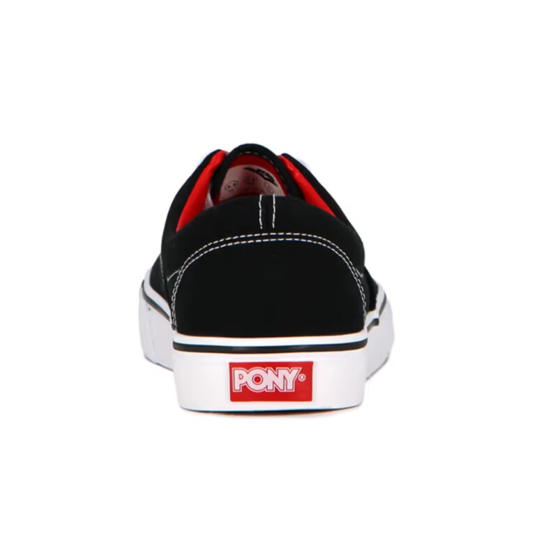 Championes Pony Soho casual tela-lona Negro