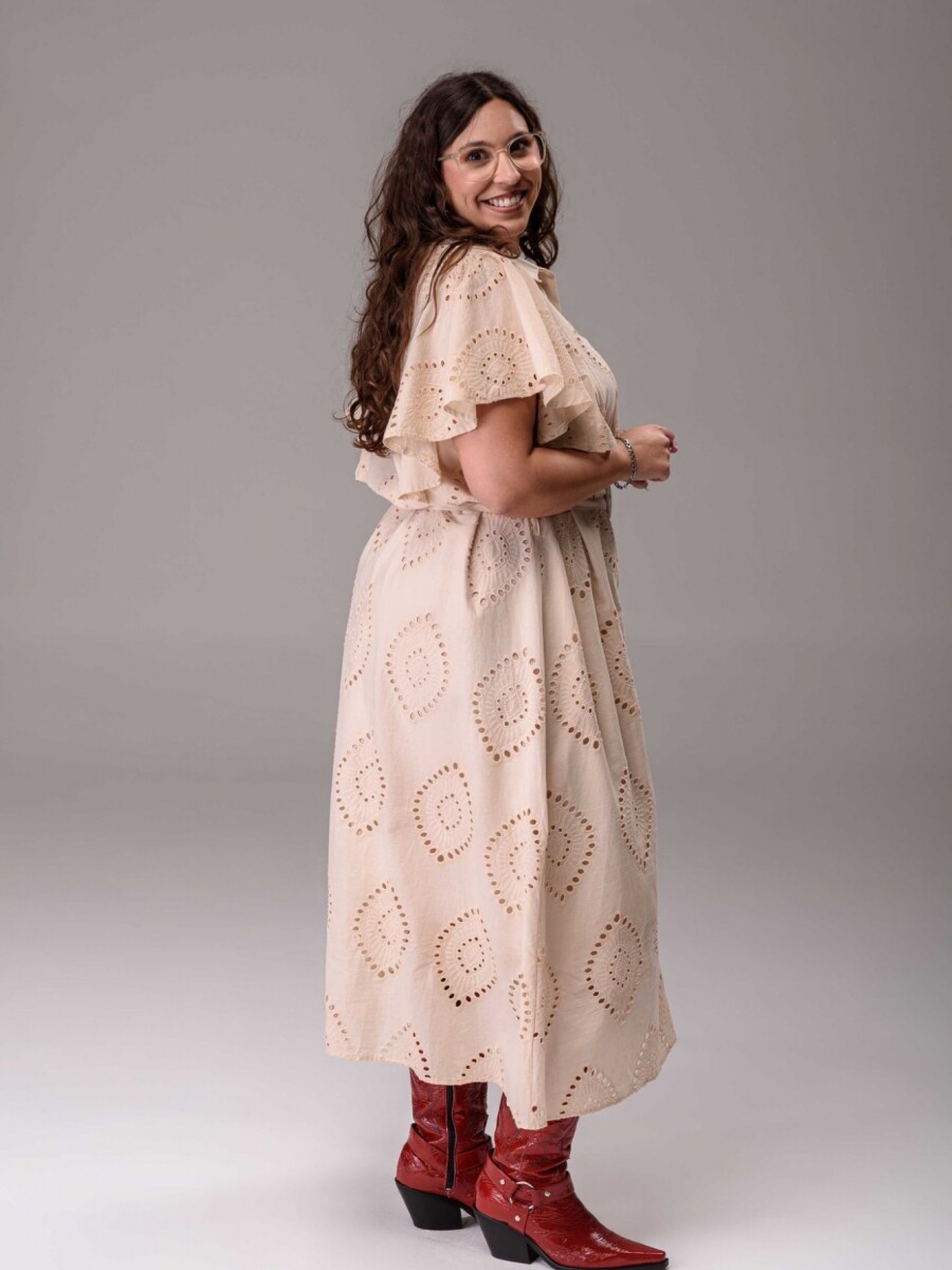 Vestido Magnolia Beige
