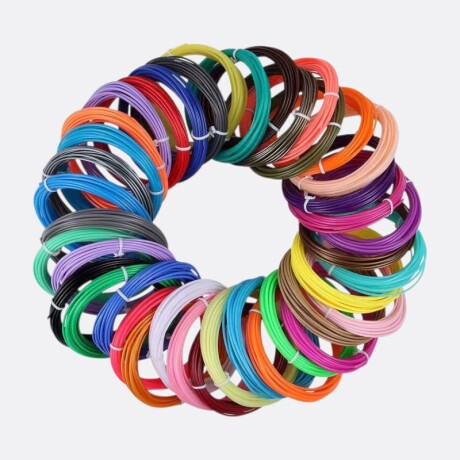 Filamento De Repuesto Para Lápiz 3D 10 Colores 5mts Filamento De Repuesto Para Lápiz 3D 10 Colores 5mts