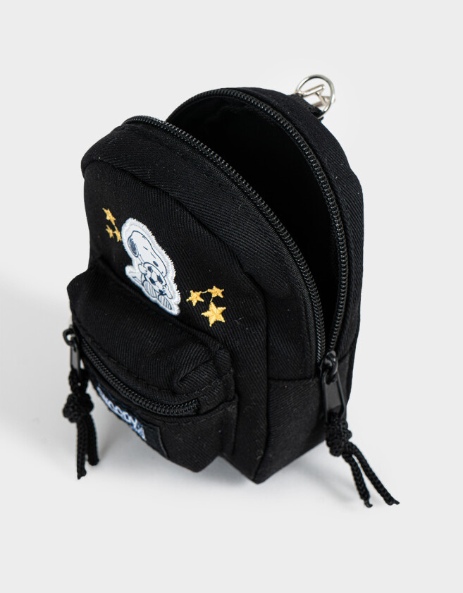 Llavero Llavero & Charm Snoopy Mundial - Negro