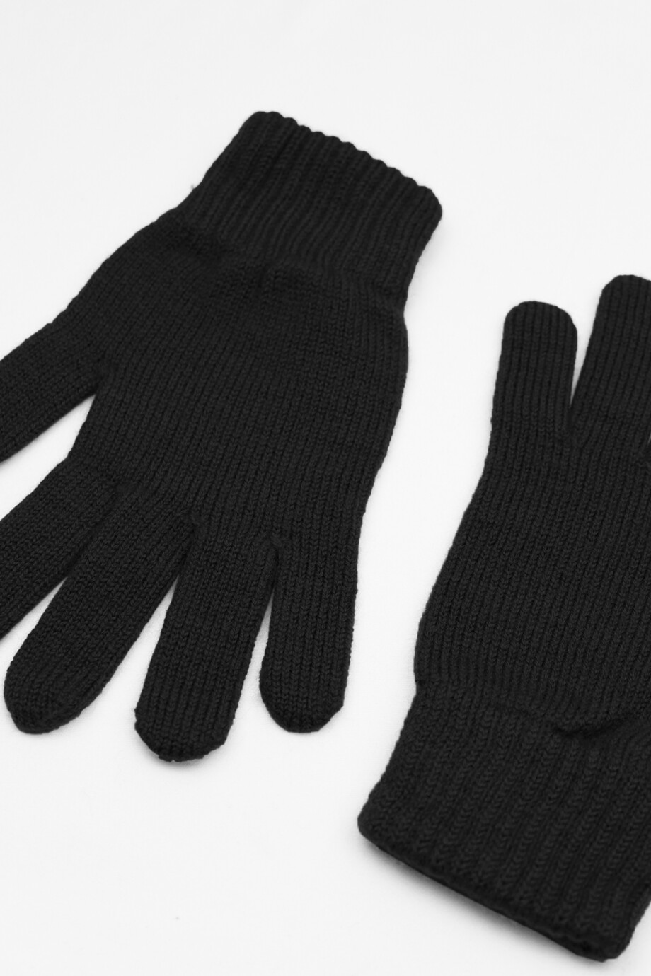 Guantes de Lana Negro