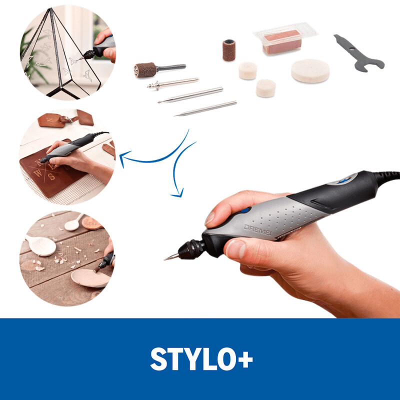 Dremel Stylo+ Minitorno Con 11 Accesorios Dremel Unica
