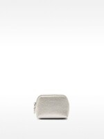 Monedero Liso plateado