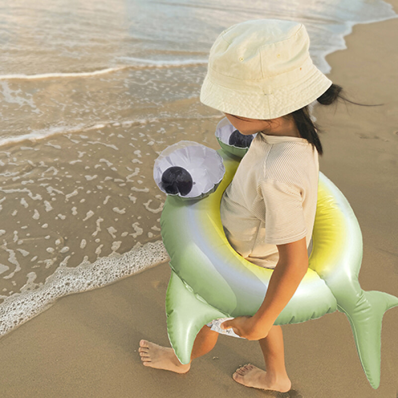 Inflable flotador para chicos Shark Tribe
