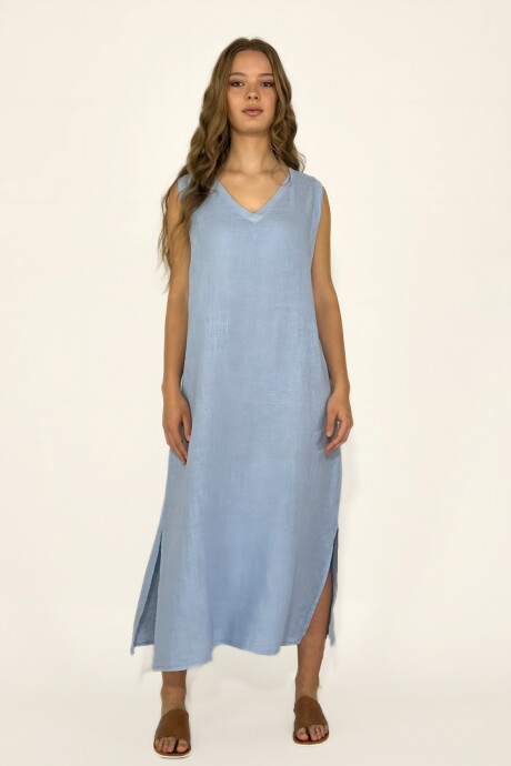VESTIDO CAPRI Celeste