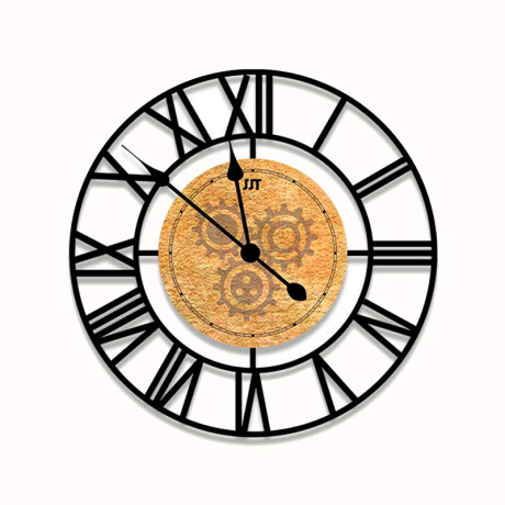 Reloj De Pared Metal Números Romanos Reloj De Pared Metal Números Romanos