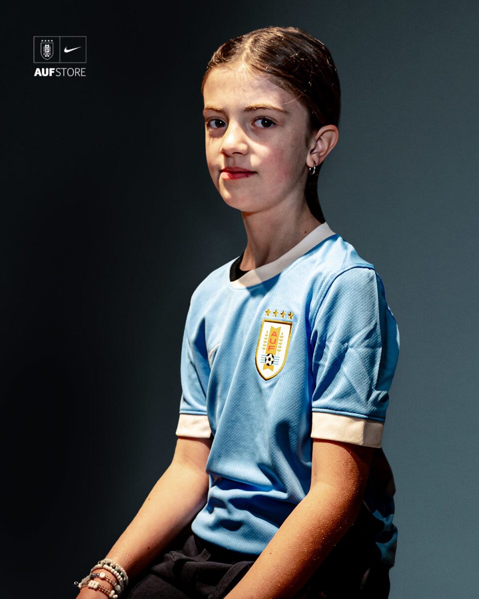 Camiseta Titular Uruguay Nike Stadium – Niño 