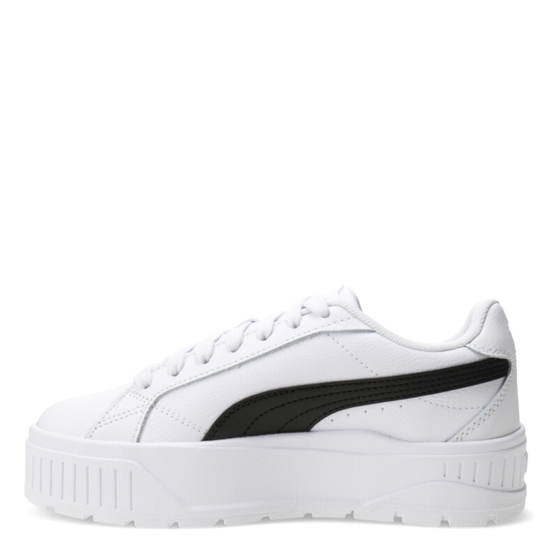 Championes de Mujer Puma Karmen II Leather Blanco - Negro