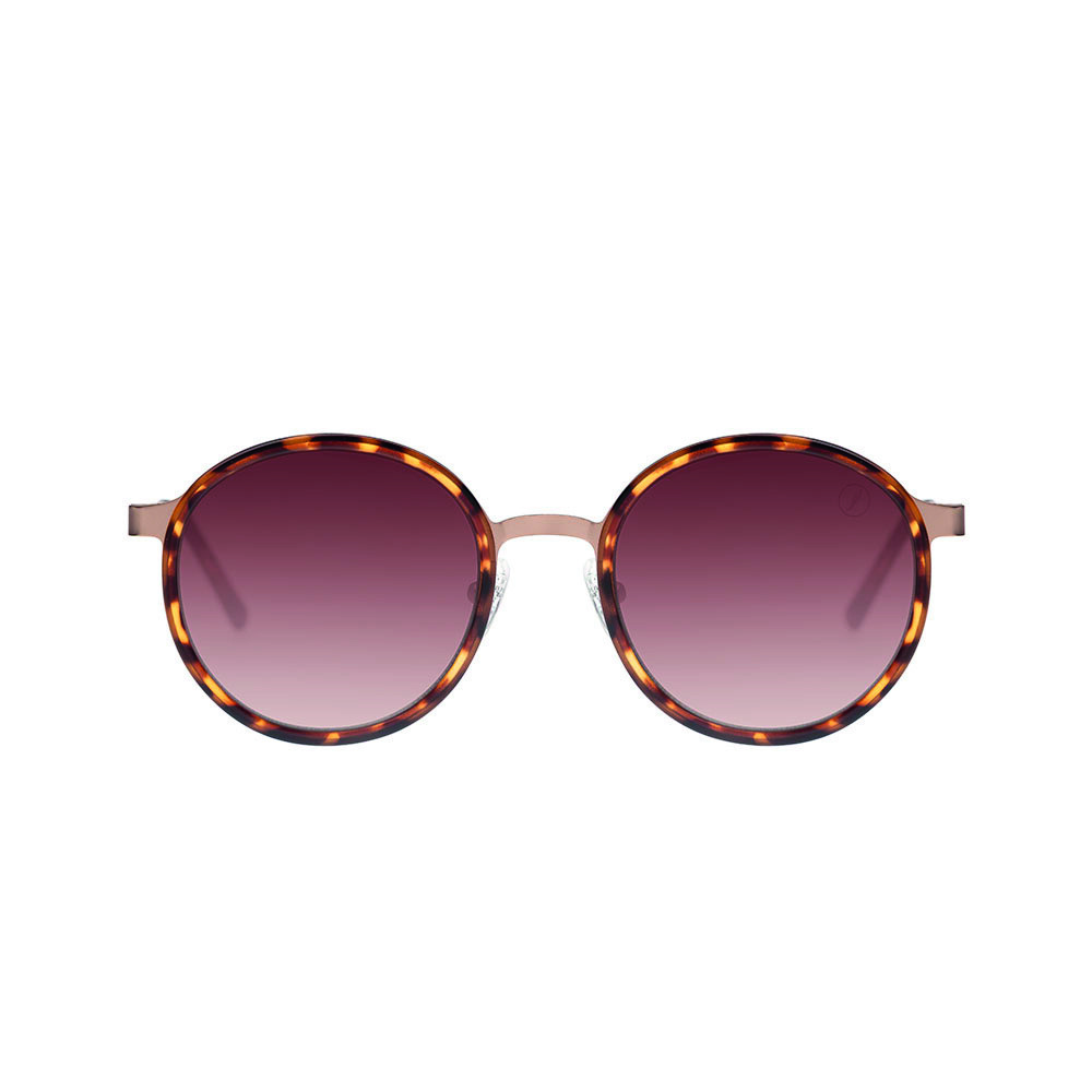 Lentes De Sol Chilli Beans Redondo - Unisex Gradiente Marón/Neon