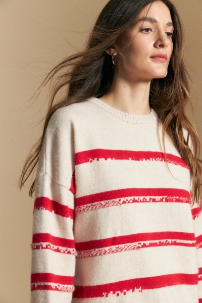 SWEATER OLINDA Beige Melange
