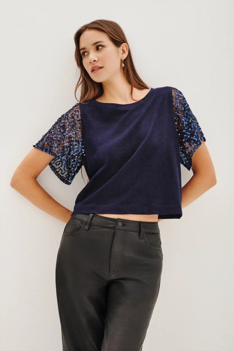 Remera Sky Azul